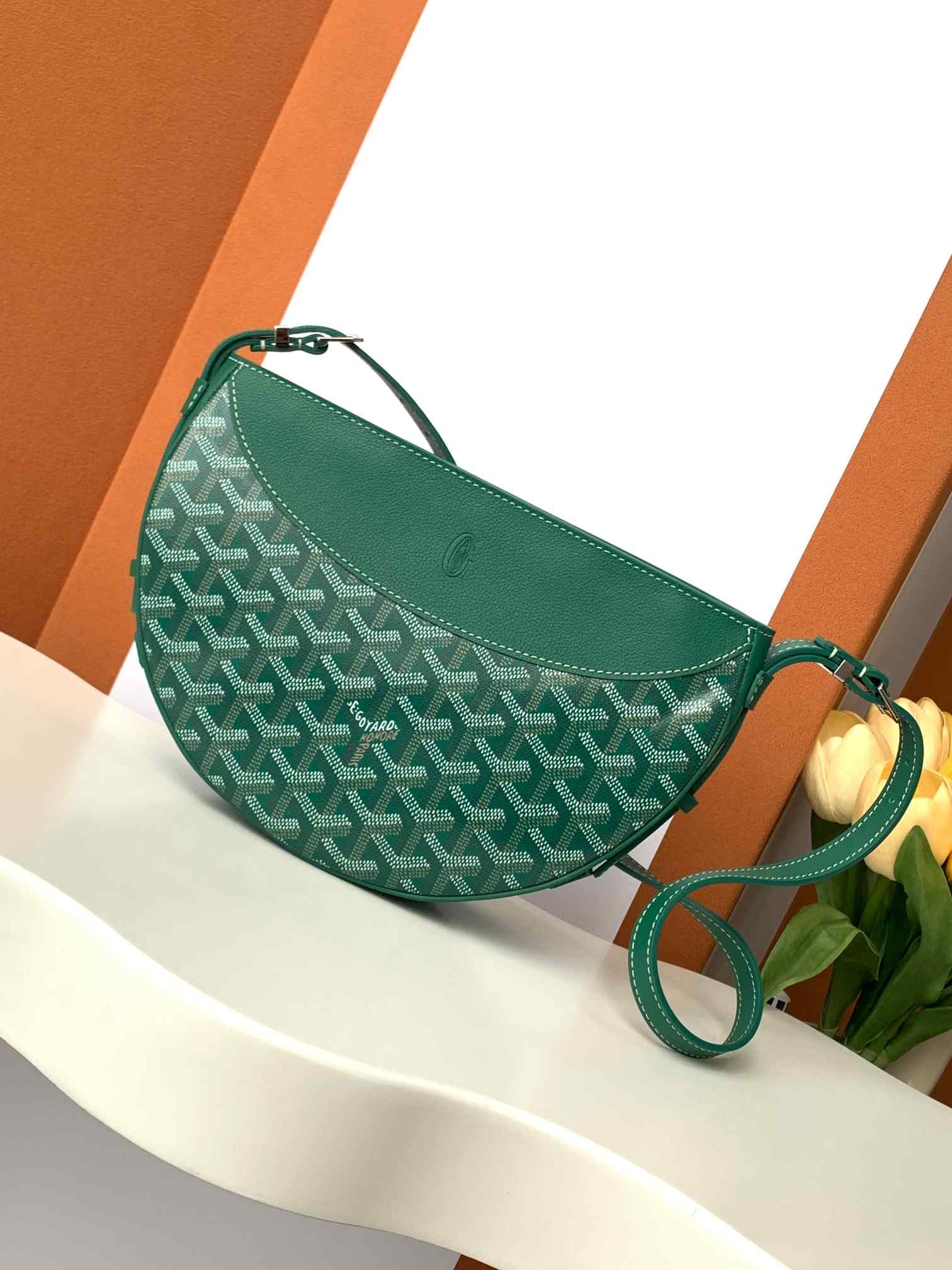 Goyard Hirondelle Bag Green