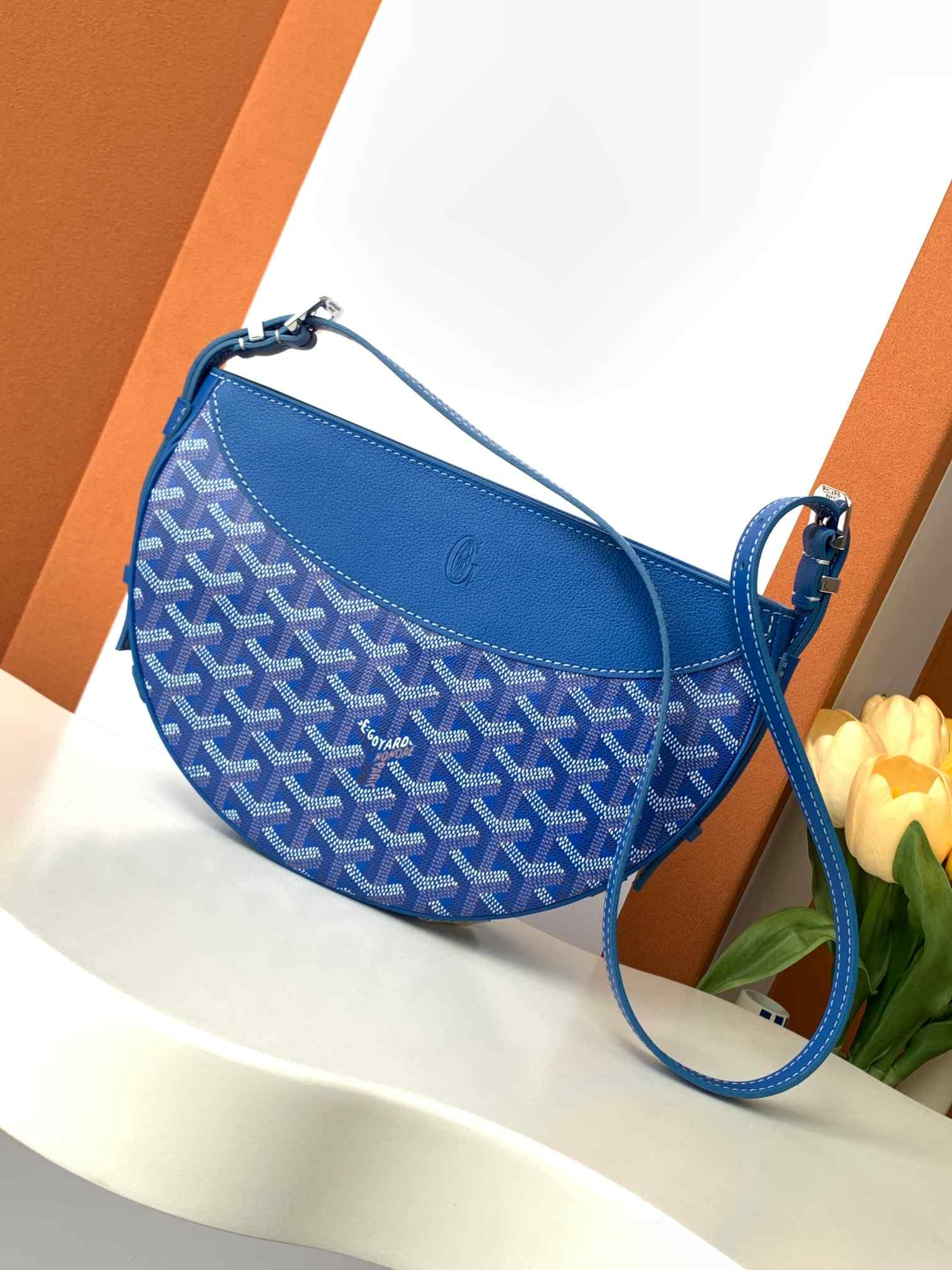 Goyard Hirondelle Bag Sky Blue