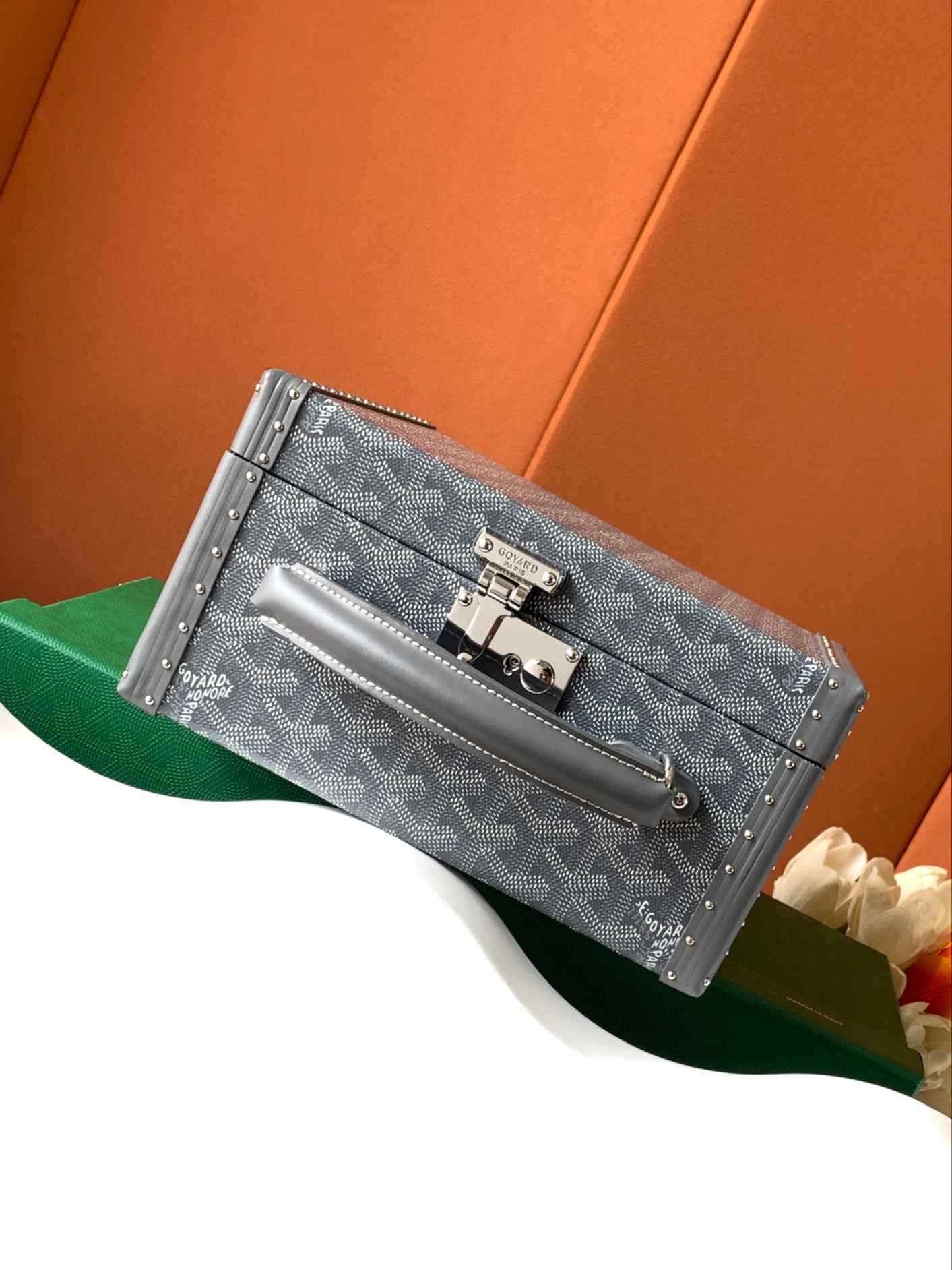 Goyard Joux 6 Watch Case Grey
