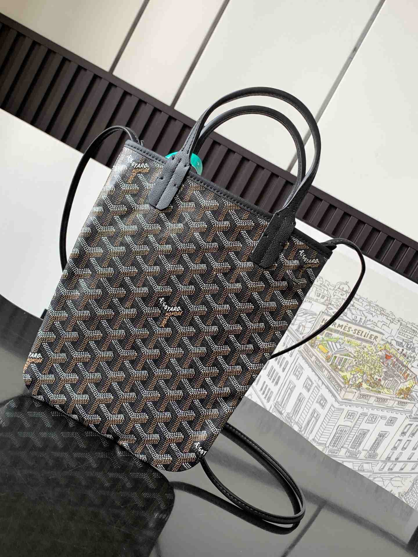 Goyard Poitiers Bag Black
