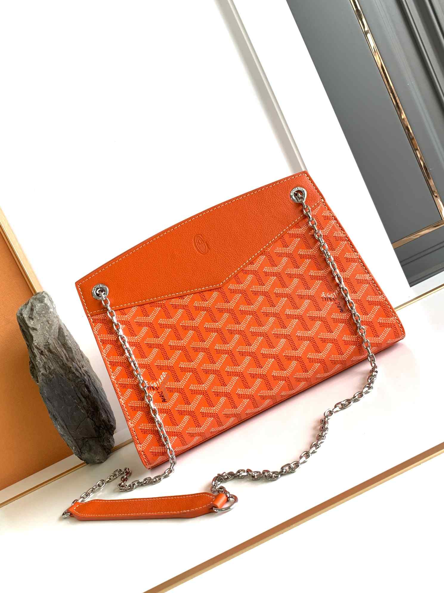 Goyard Rouette Structuré PM Bag Orange