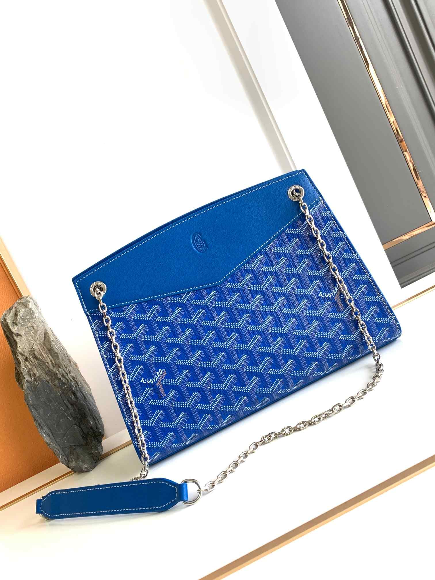 Goyard Rouette Structuré PM Bag Sky Blue