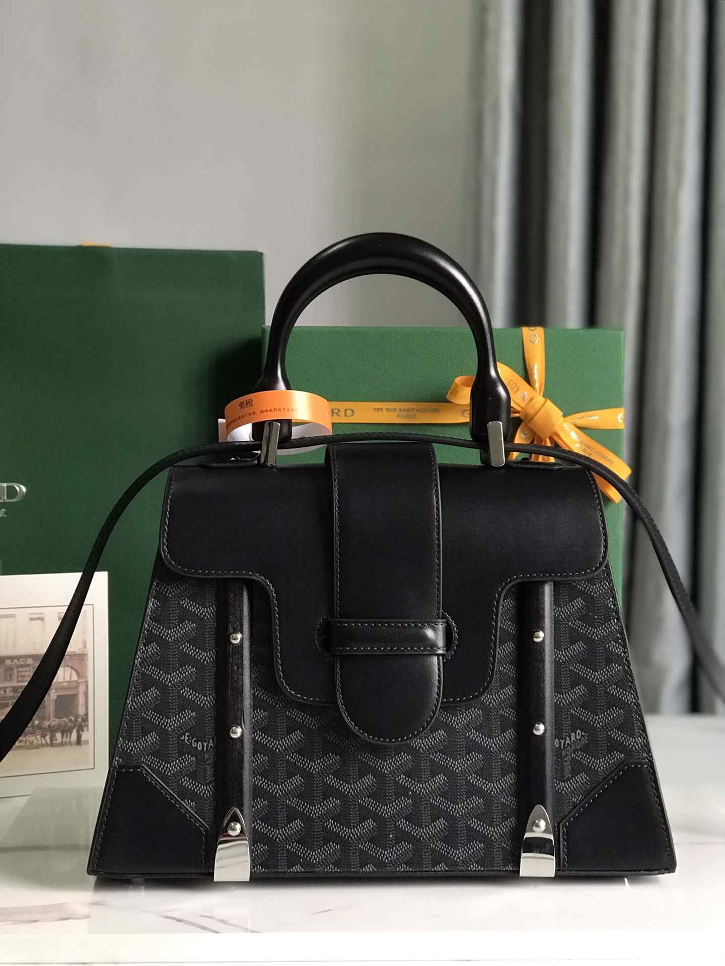 Goyard Saïgon PM Bag Limited Edition Jet Black