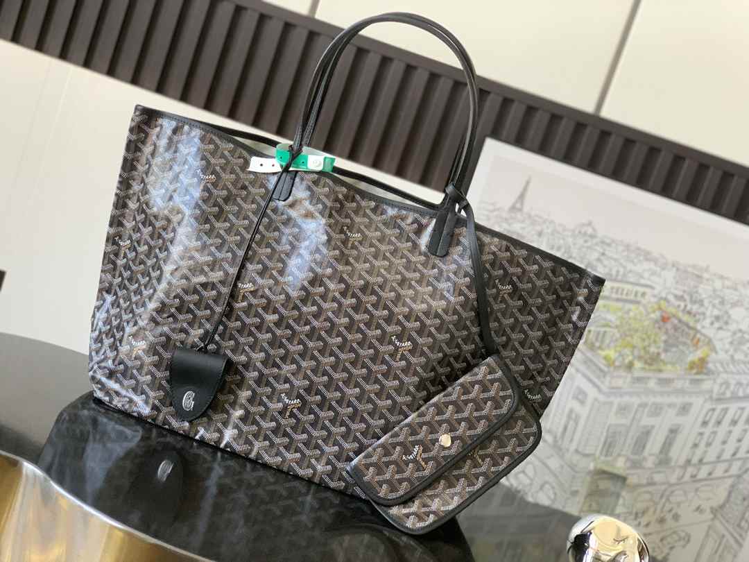 Goyard Saint Louis GM Bag Black