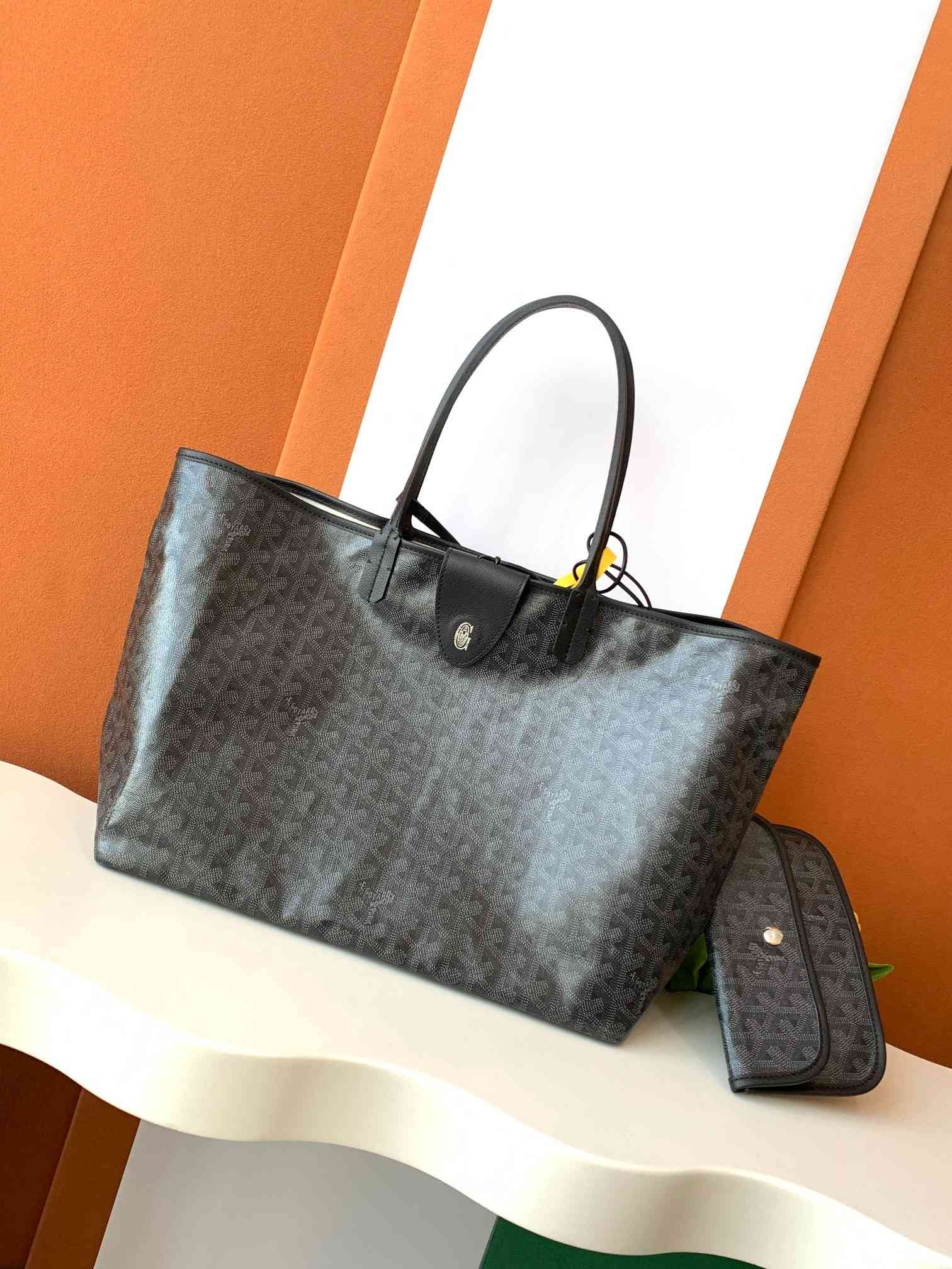 Goyard Saint Louis PM Bag Limited Edition Jet Black