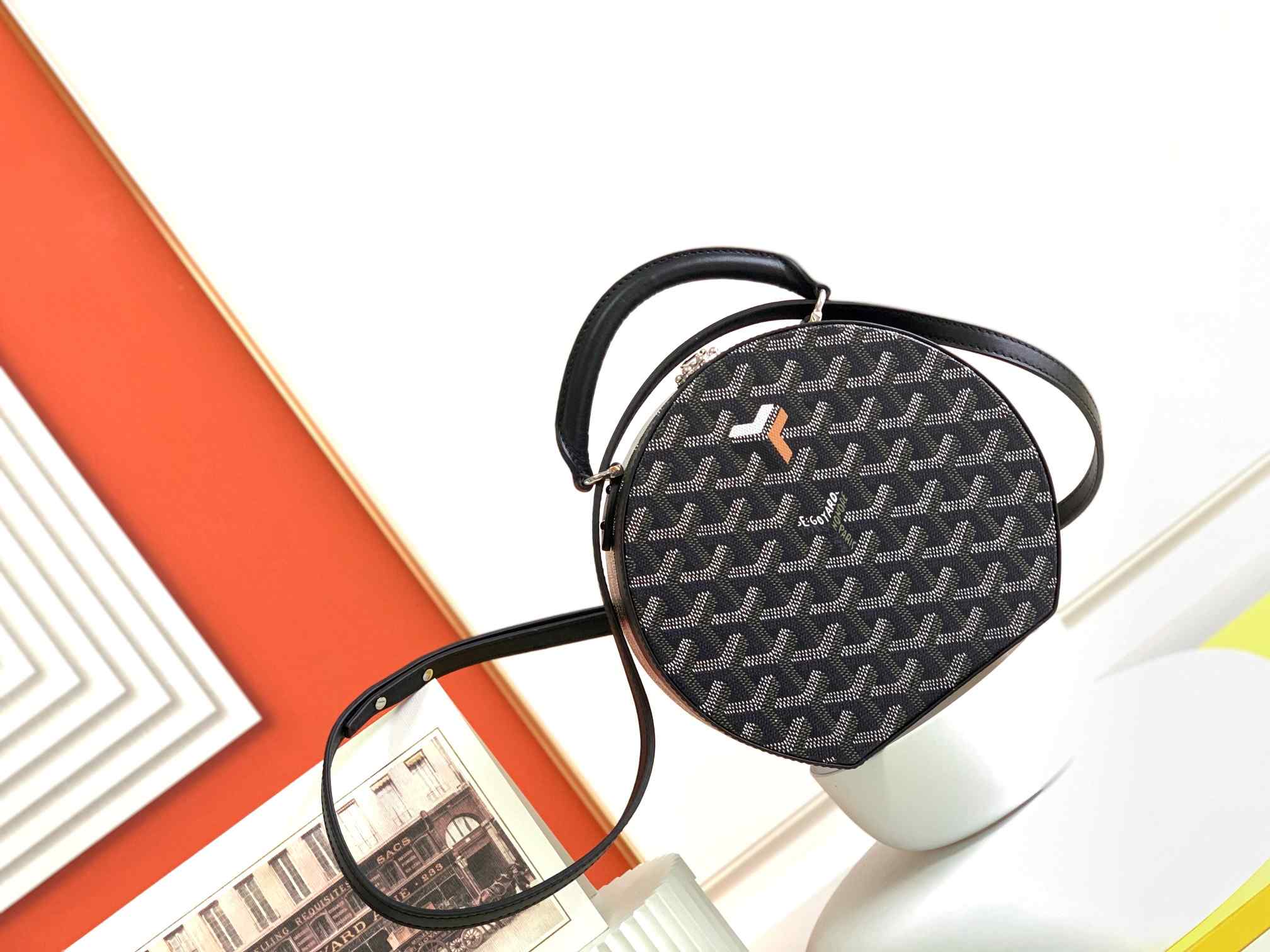 Goyard The Alto Hatbox Trunk Bag Limited Edition Jet Black
