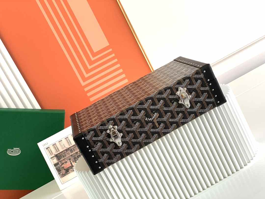 Goyard Vendôme Jewellery Case Black