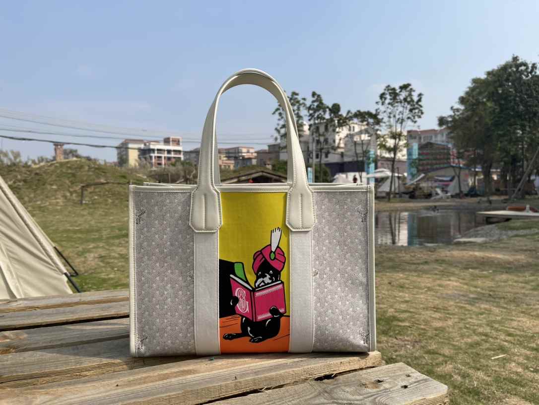 Goyard Villette PM Tote Bag White India Special Edition